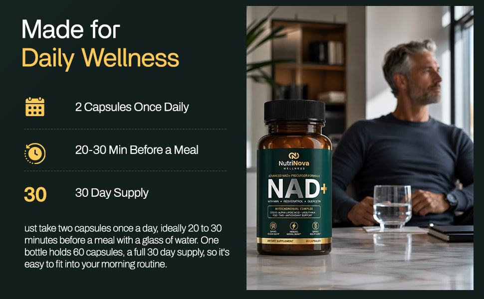 NAD+ with Resveratrol + Quercetin
